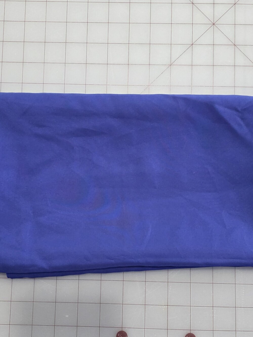 Royal Blue Matte Stretch Satin